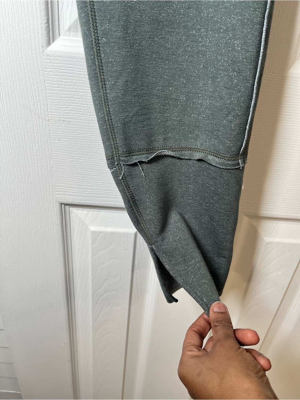 A New Day Olive Green Speckled Joggers - Size Medium - Picture 6 of 16